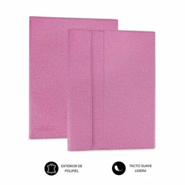 Funda Subblim Clever Stand para Tablets de 9"-10.1"/ Rosa - Imagen 3