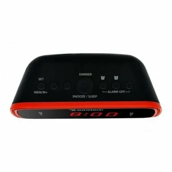 Despertador Sunstech FRD60RD/ Radio FM - Imagen 2