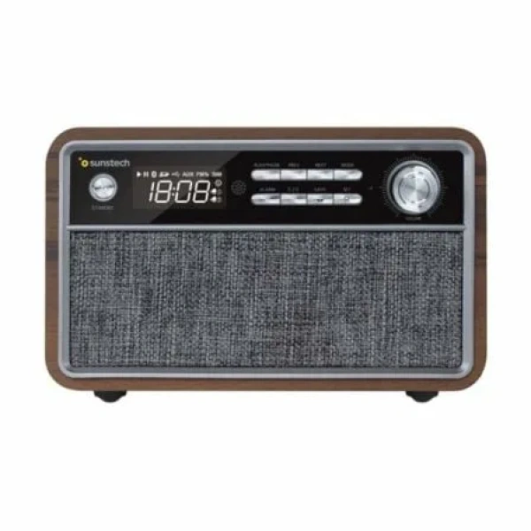 Radio Vintage Sunstech RPBT500/ Madera - Imagen 3