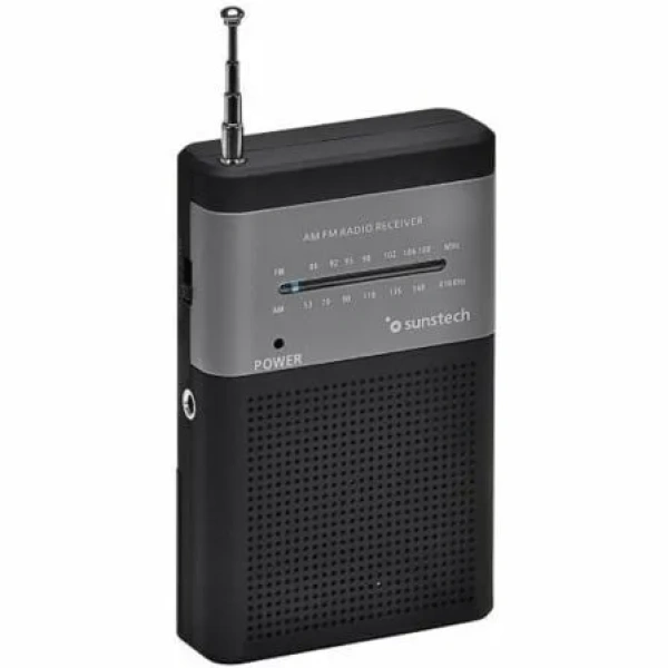 Radio Portátil Sunstech RPS42BLISBK/ Negra - Imagen 2