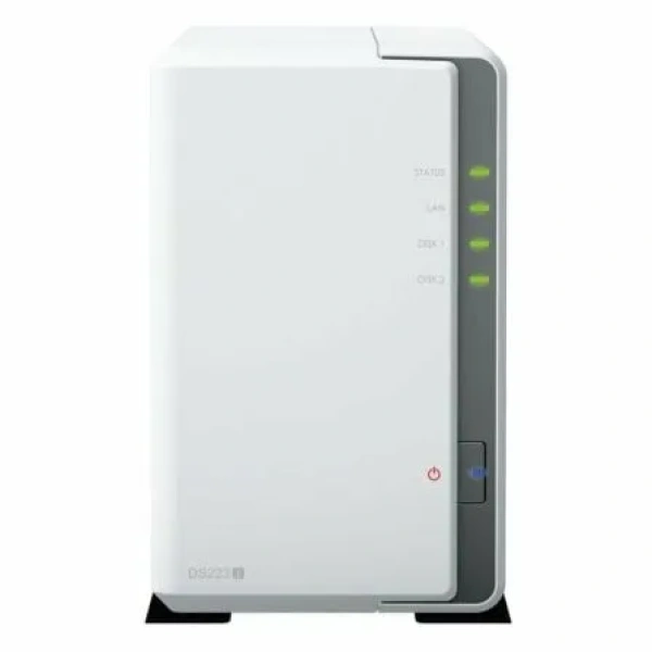 NAS Synology Diskstation DS223J/ 2 Bahías 3.5"- 2.5"/ 1GB DDR4/ Formato Torre - Imagen 2