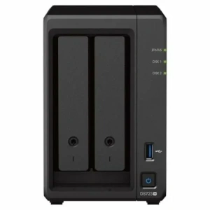 NAS Synology Diskstation DS723+/ 2 Bahías 3.5"- 2.5"/ 2GB DDR4/ Formato Torre