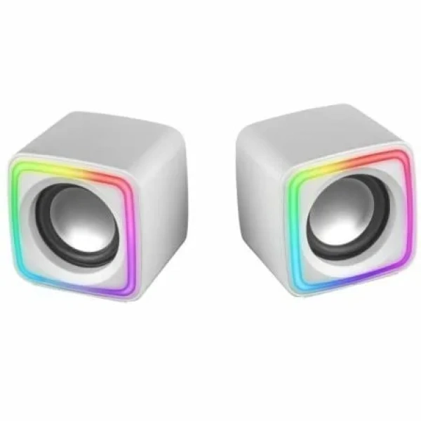 Altavoces Mars Gaming MSCUBE/ 8W/ 2.0/ Blancos - Imagen 3
