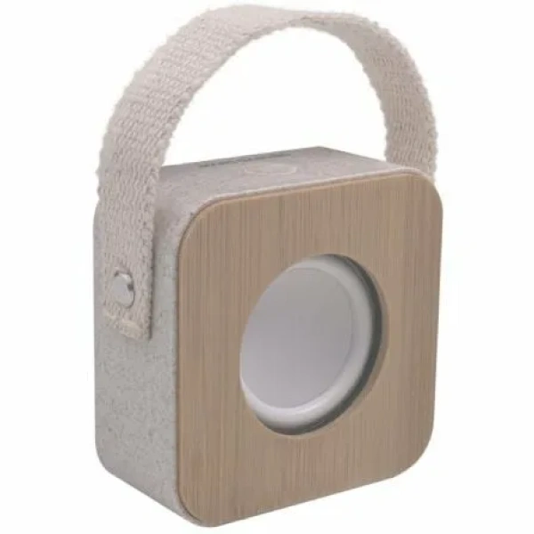 Altavoz con Bluetooth Mars Gaming MSECO/ 8W/ 1.0/ Bambú y Gris - Imagen 3