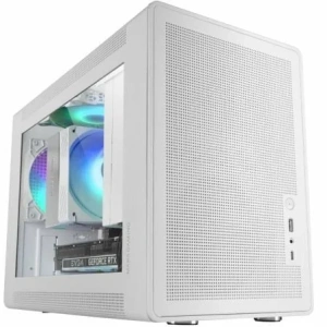 Caja Gaming Minitorre Mars Gaming MC-XPS/ Blanca