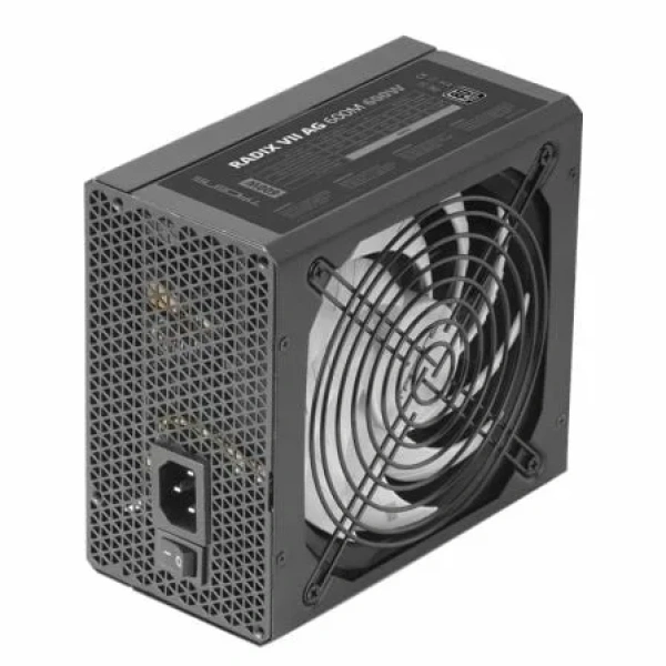 Fuente de Alimentación Tacens Radix VII AG 600M/ 600W/ Ventilador 14cm/ 80 Plus Silver