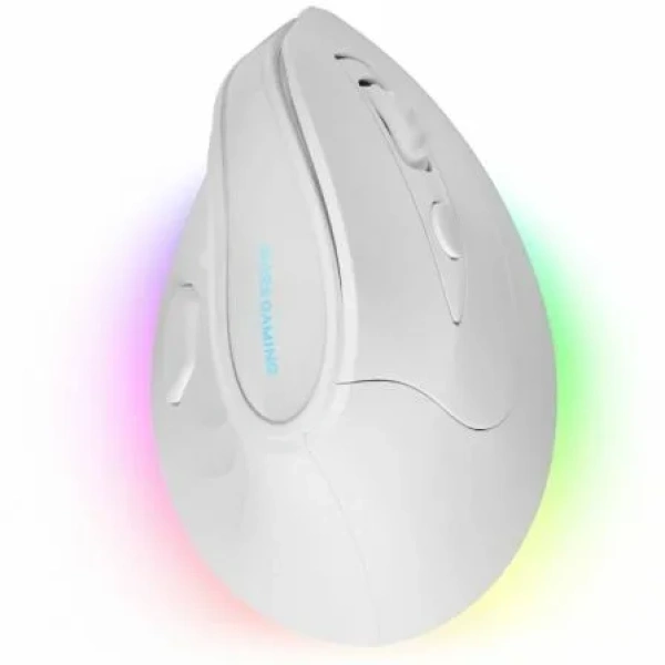 Ratón Gaming Vertical Inalámbrico Mars Gaming MM-SK/ Hasta 8400 DPI/ Blanco - Imagen 2