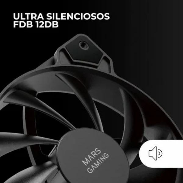 Pack 2 Ventiladores Mars Gaming MF-PROX2/ 12cm - Imagen 2