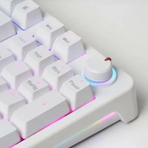 Teclado Gaming Mecánico Mars Gaming MKPROBES/ Switch Azul/ Blanco - Imagen 3
