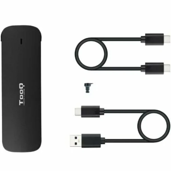 Caja Externa para Disco SSD M.2 NVMe TooQ TQE-2201B/ USB 3.1 Gen2/ Sin tornillos - Imagen 2