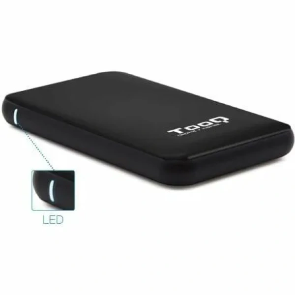 Caja Externa para Disco Duro de 2.5" TooQ TQE-2528B/ USB 3.1/ Sin tornillos - Imagen 2