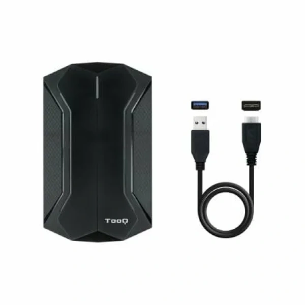 Caja Externa Gaming para Disco Duro de 2.5" TooQ TQE-2599RGB/ USB 3.1/ Sin tornillos - Imagen 3