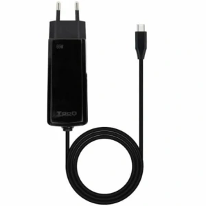 Cargador de Portátil GaN TooQ TQLC-USBCGAN65PD-C USB Tipo-C/ 65W/ Automático/ Voltaje 5-20V