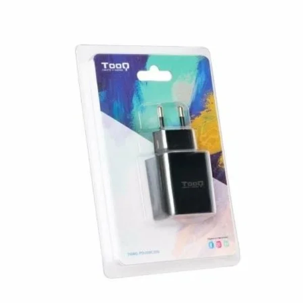 Cargador de Pared TooQ TQWC-PDUSBC20B/ 1xUSB Tipo-C/ 20W - Imagen 3