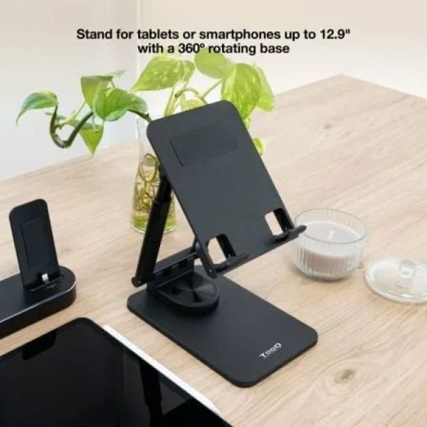 Soporte para Smartphone/Tablet TooQ PH-HERMES-HALLEY/ Negro - Imagen 3