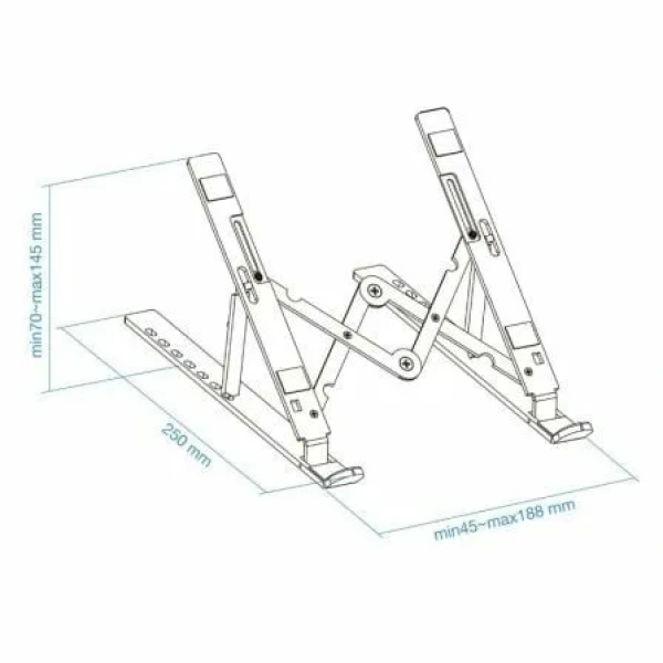 Soporte TooQ TQLRS0033-AL para Portátiles hasta 15" - Imagen 3
