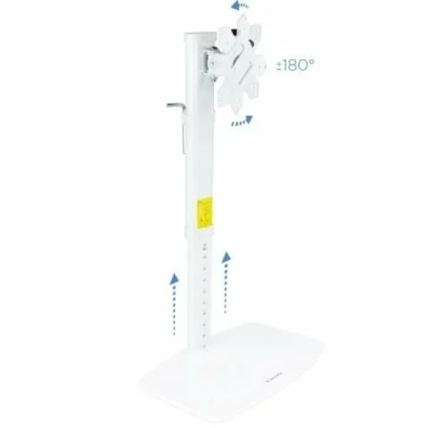 Soporte de Sobremesa para Monitor TooQ DB1127TN-W/ Giratorio/ Inclinable/ hasta 6kg - Imagen 2