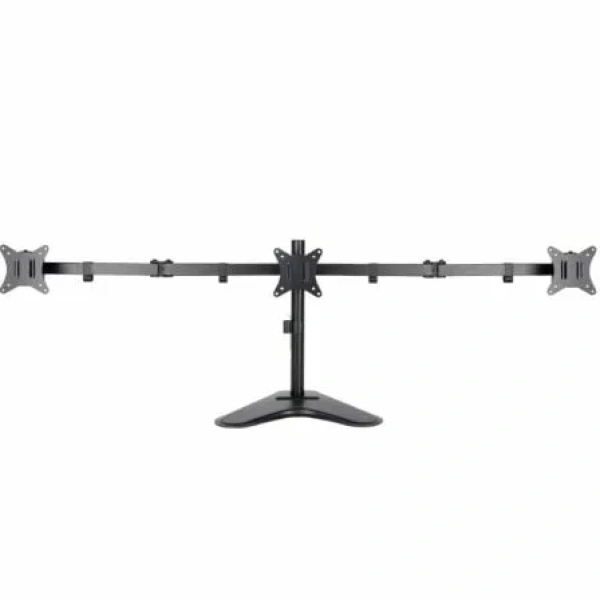 Soporte de Sobremesa para 3 Monitores TooQ DB1704TN-B/ Giratorio/ Inclinable/ hasta 7kg - Imagen 2