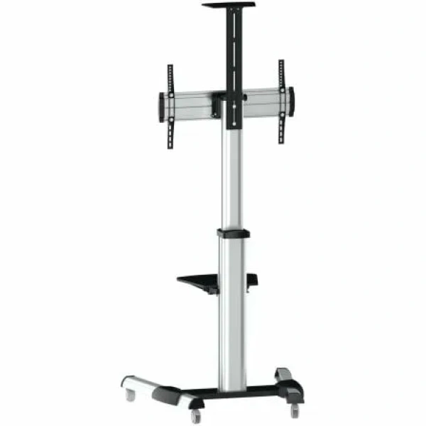 Soporte de Suelo Inclinable/ Ajustable con Ruedas TooQ FS1870M-B para TV de 37-70"/ hasta 50kg - Imagen 3
