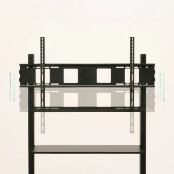 Soporte de Suelo Ajustable con Ruedas TooQ FS20105M-B para TV de 60-105"/ hasta 120kg - Imagen 2