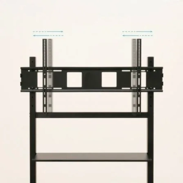 Soporte de Suelo Ajustable con Ruedas TooQ FS20105M-B para TV de 60-105"/ hasta 120kg - Imagen 3