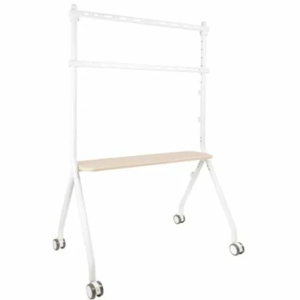 Soporte de Suelo con Ruedas TooQ iLOVE FS20207M-W para TV de 49-80"/ hasta 50kg