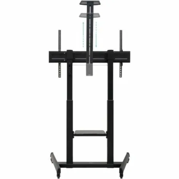 Soporte de Suelo Inclinable con Ruedas TooQ FS20406HM-B para TV de 60-100"/ hasta 120kg - Imagen 2