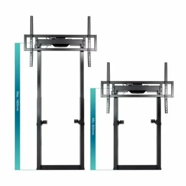 Soporte de Suelo/ Pared Eléctrico TooQ FSM01-B para TV 55-100"/ hasta 120kg - Imagen 2