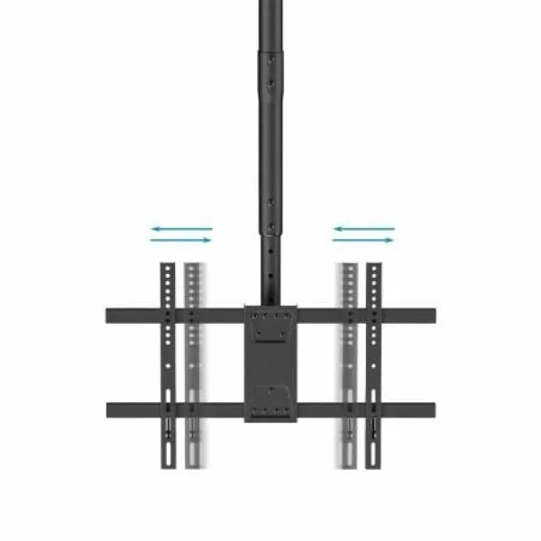 Soporte de Techo Giratorio/ Inclinable/ Nivelable TooQ LPCE1186TSLI-B para TV de 43-86"/ hasta 60kg - Imagen 2