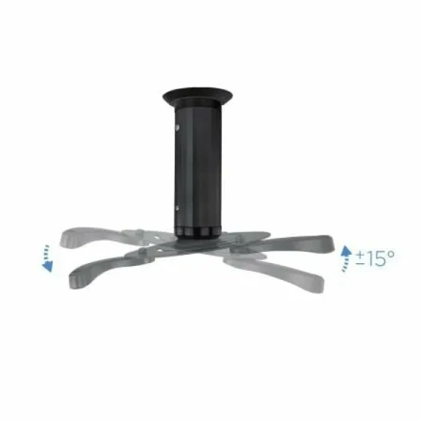 Soporte de Techo para Proyector TooQ PJ1010TN-B/ Inclinable-Giratorio/ hasta 10kg - Imagen 3