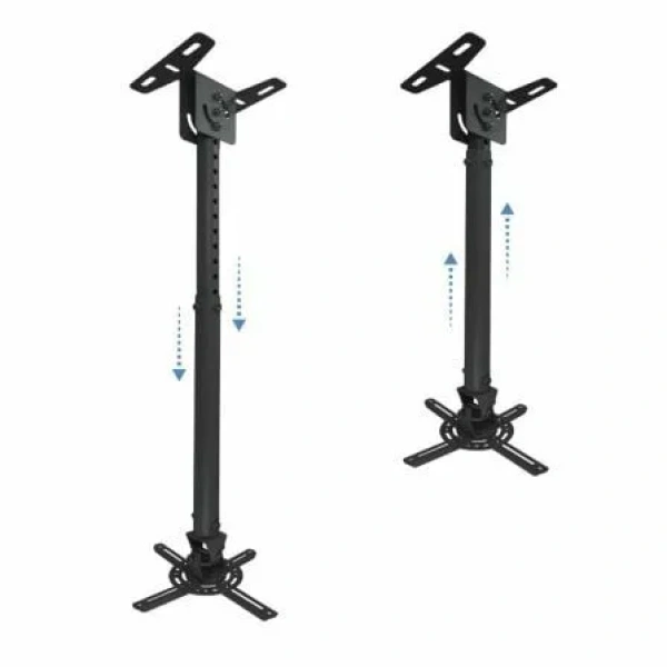 Soporte de Techo para Proyector TooQ PJ3030TN-B/ Inclinable-Giratorio-Nivelable/ hasta 20kg - Imagen 3