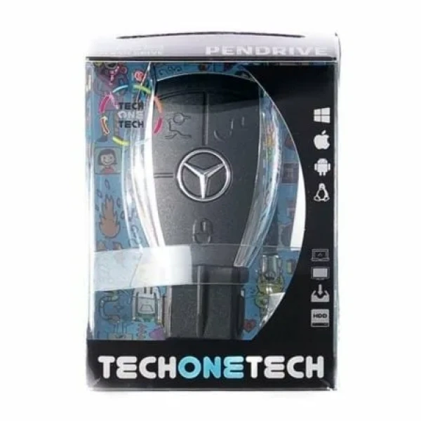 Pendrive 32GB Tech One Tech Llave Mercedes USB 2.0 - Imagen 2