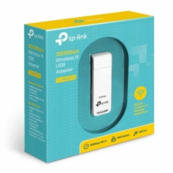 Adaptador USB - WiFi TP-Link TL-WN821N/ 300Mbps - Imagen 3