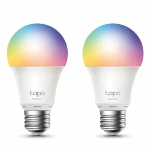 Bombilla Inteligente TP-Link Tapo L530E/ Casquillo E27 / 8.7W/ 806 Lúmenes/ 2500 - 6500K/ Pack 2