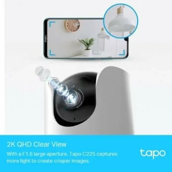 Cámara de Videovigilancia TP-Link Tapo C225/ 120º/ Visión Nocturna/ Control desde APP - Imagen 2