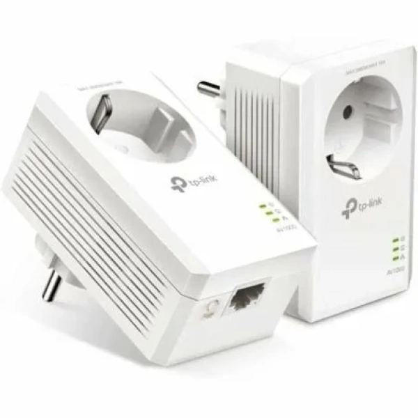 Adaptador Powerline TP-Link TL-PA7017P KIT AV1000 1000Mbps/ Alcance 300m/ Pack de 2