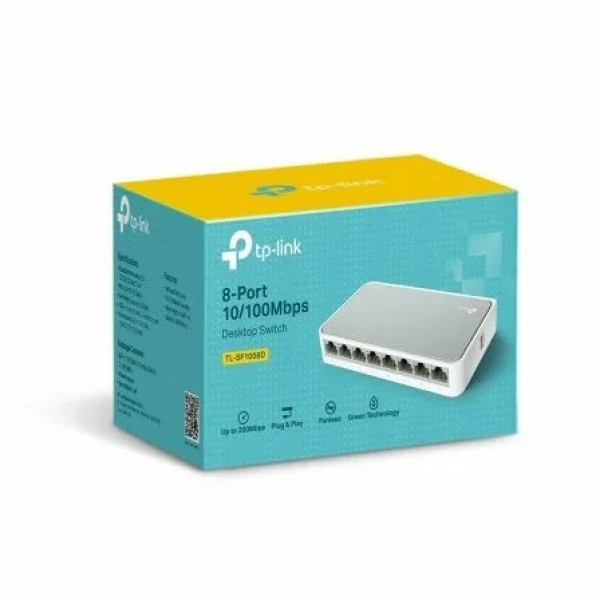 Switch TP-Link 8P 8 Puertos/ RJ-45 10/100 - Imagen 3