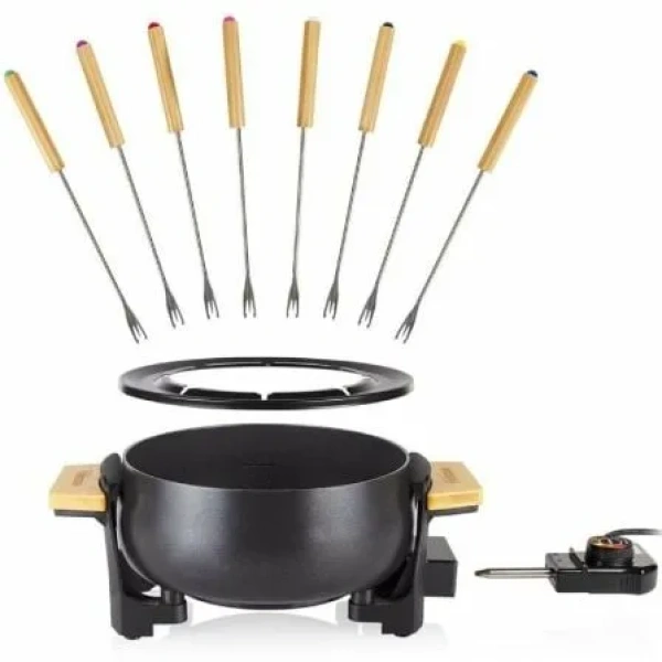 Fondue Eléctrica Tristar FO-1108/ 1000W/ 8 Tenedores - Imagen 3