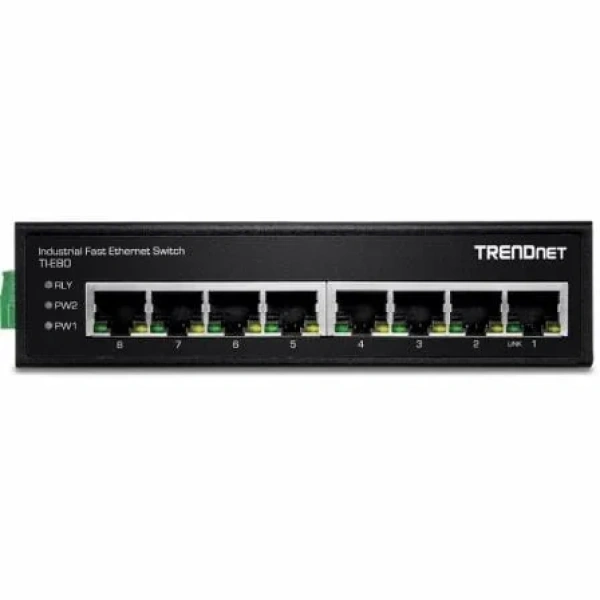Switch TRENDnet TI-E80 8 Puertos/ RJ-45 Gigabit 10/100 - Imagen 2