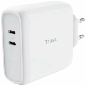 Cargador de Pared Trust Maxo 65W 2P/ 2xUSB Tipo-C/ 65W