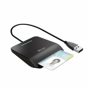 Lector de DNI Trust Primo 23890/ USB 2.0/ Negro