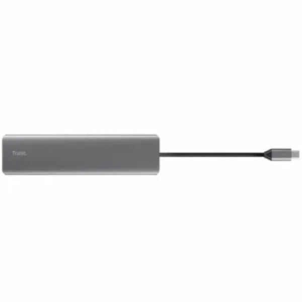 Docking USB Tipo-C Trust Dalyx/ 2xUSB/ 2xHDMI/ 1xDisplayPort/ 1xUSB Tipo-C PD/ Gris - Imagen 3