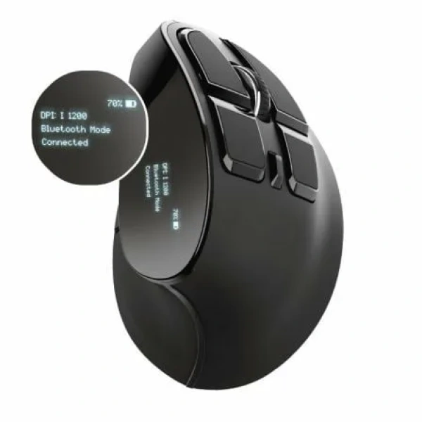 Ratón Vertical Inalámbrico por Bluetooth Trust Voxx/ Hasta 2400 DPI - Imagen 3