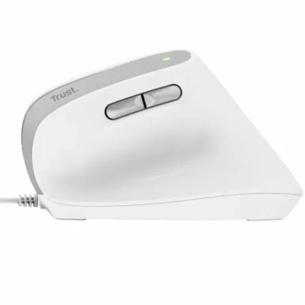Ratón Vertical Trust Bayo II/ Hasta 2400 DPI/ Blanco - Imagen 3
