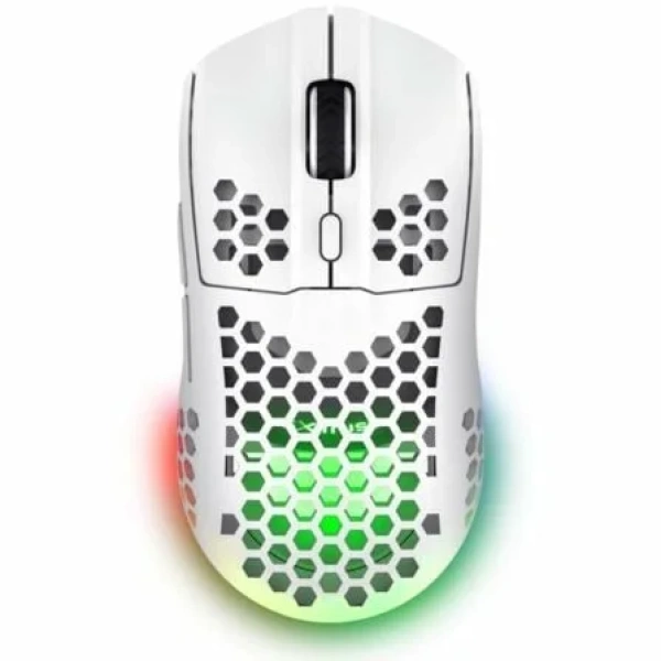 Ratón Gaming Inalámbrico Trust Gaming GXT 929 Helox/ Batería recargable/ Hasta 4800 DPI/ Blanco - Imagen 3