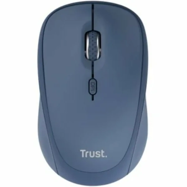 Ratón Mini Inalámbrico Trust Yvi+ Multidispositivo/ Hasta 1600 DPI/ Azul - Imagen 2