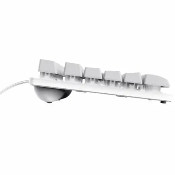 Teclado Gaming Trust Gaming GXT 833W Thado TKL/ Blanco - Imagen 3