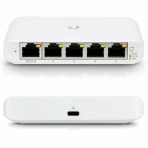 Switch Gestionado Ubiquiti USW-Flex Mini 5 Puertos/ RJ45 10/100/1000 POE
