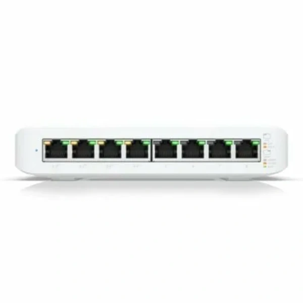 Switch Ubiquiti USW-LITE-8-POE/ 8 Puertos/ RJ45 10/100/1000 PoE