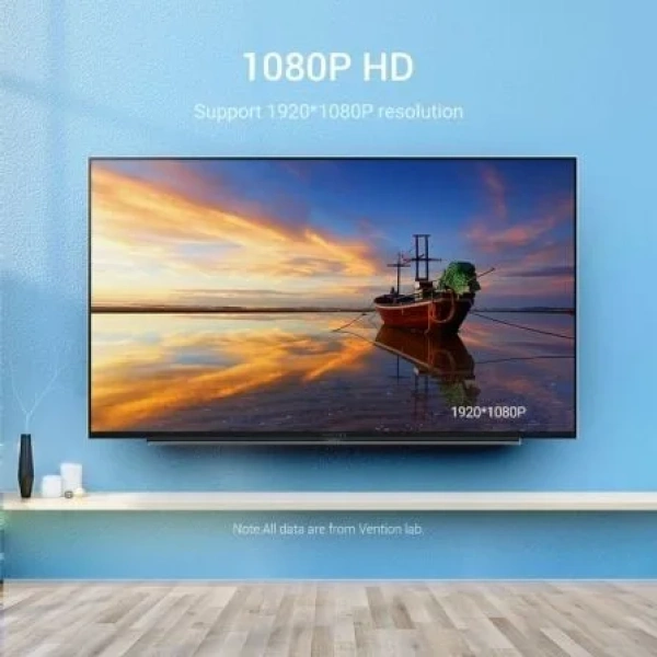 Conversor Vention ACPBB/ HDMI Macho - VGA Hembra/ 15cm/ Negro - Imagen 3